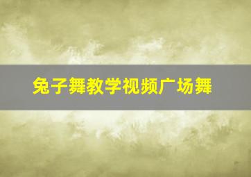 兔子舞教学视频广场舞