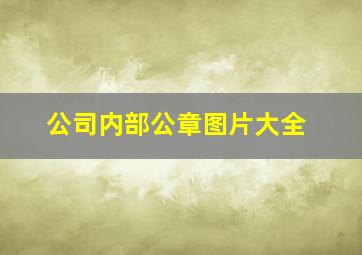 公司内部公章图片大全