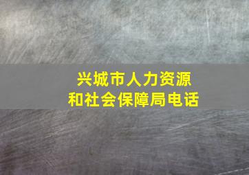 兴城市人力资源和社会保障局电话