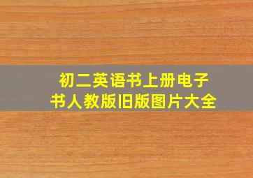 初二英语书上册电子书人教版旧版图片大全