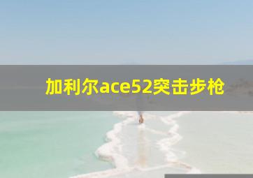 加利尔ace52突击步枪