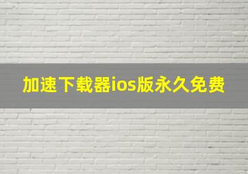 加速下载器ios版永久免费