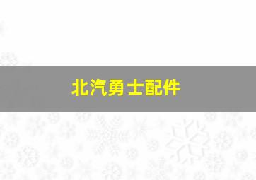 北汽勇士配件