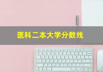 医科二本大学分数线