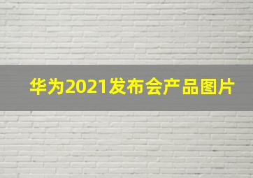 华为2021发布会产品图片