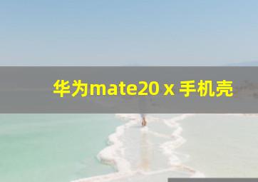 华为mate20ⅹ手机壳