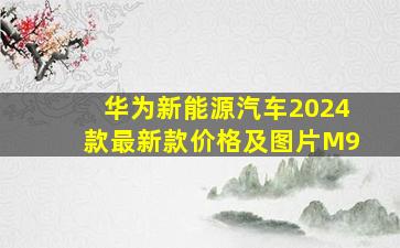 华为新能源汽车2024款最新款价格及图片M9