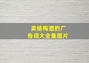 卖杨梅酒的广告词大全集图片