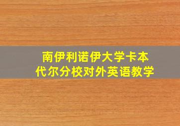 南伊利诺伊大学卡本代尔分校对外英语教学