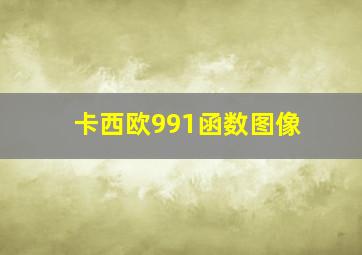 卡西欧991函数图像