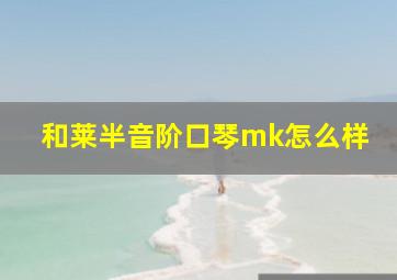 和莱半音阶口琴mk怎么样