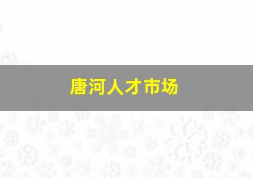 唐河人才市场