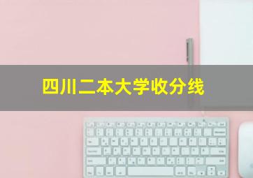 四川二本大学收分线