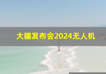 大疆发布会2024无人机