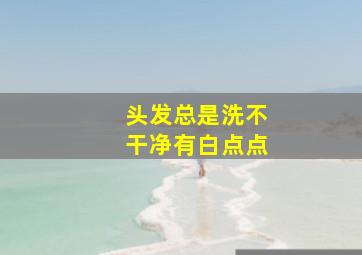 头发总是洗不干净有白点点