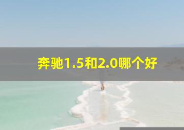 奔驰1.5和2.0哪个好