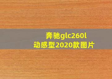 奔驰glc260l动感型2020款图片