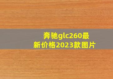 奔驰glc260最新价格2023款图片