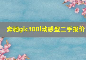 奔驰glc300l动感型二手报价