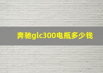 奔驰glc300电瓶多少钱