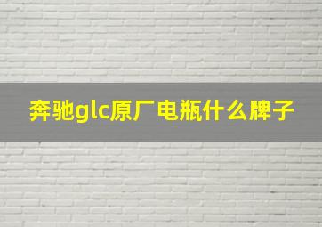 奔驰glc原厂电瓶什么牌子