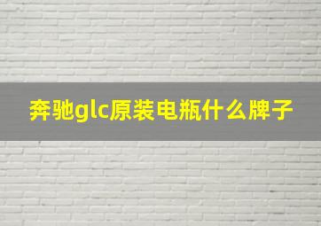 奔驰glc原装电瓶什么牌子