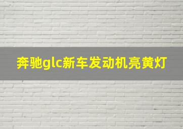 奔驰glc新车发动机亮黄灯