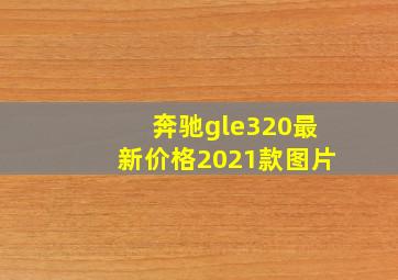 奔驰gle320最新价格2021款图片