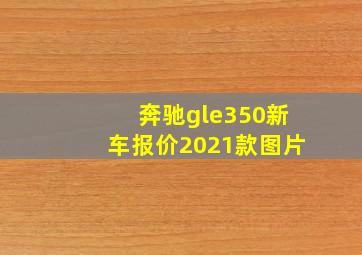 奔驰gle350新车报价2021款图片