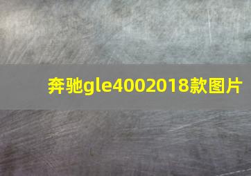 奔驰gle4002018款图片