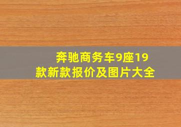 奔驰商务车9座19款新款报价及图片大全