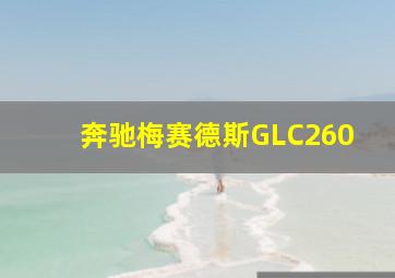 奔驰梅赛德斯GLC260