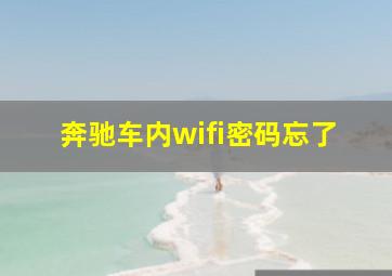 奔驰车内wifi密码忘了