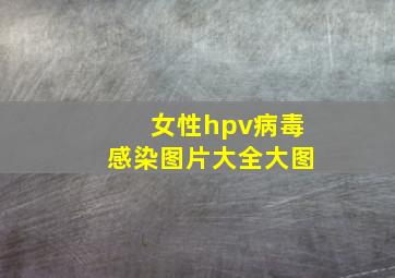 女性hpv病毒感染图片大全大图