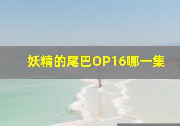 妖精的尾巴OP16哪一集