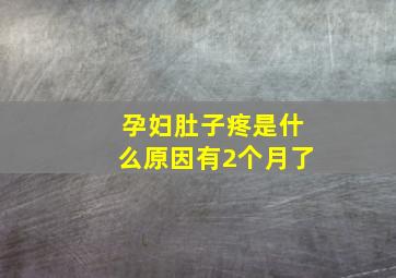 孕妇肚子疼是什么原因有2个月了