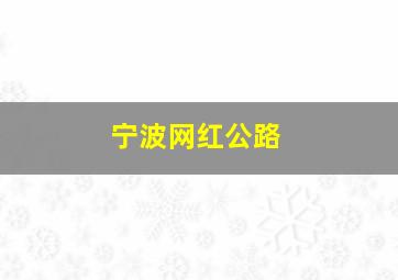 宁波网红公路