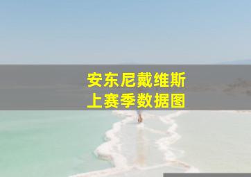 安东尼戴维斯上赛季数据图