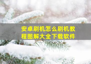 安卓刷机怎么刷机教程图解大全下载软件