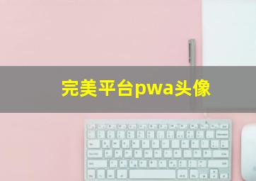 完美平台pwa头像