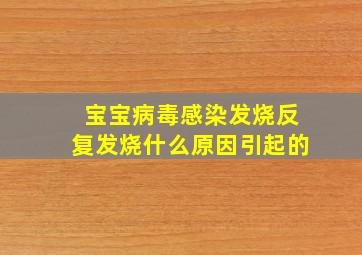 宝宝病毒感染发烧反复发烧什么原因引起的