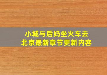 小城与后妈坐火车去北京最新章节更新内容