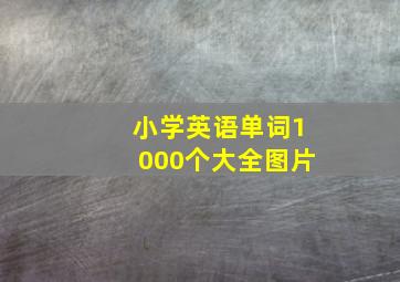 小学英语单词1000个大全图片