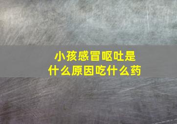 小孩感冒呕吐是什么原因吃什么药