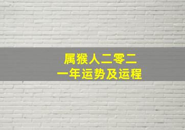 属猴人二零二一年运势及运程