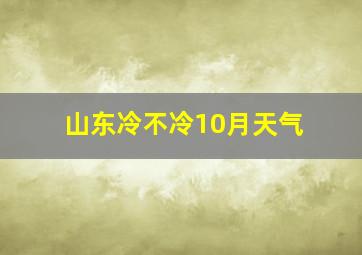 山东冷不冷10月天气