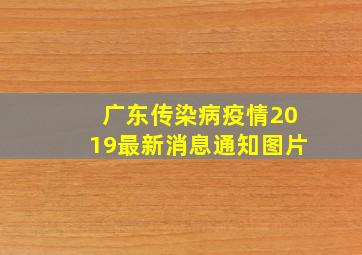 广东传染病疫情2019最新消息通知图片