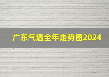 广东气温全年走势图2024