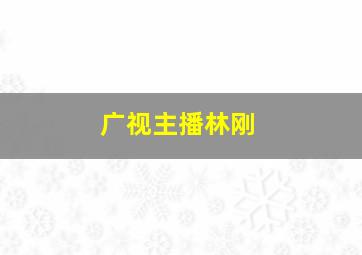 广视主播林刚