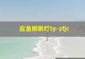 应急照明灯ty-zfjc